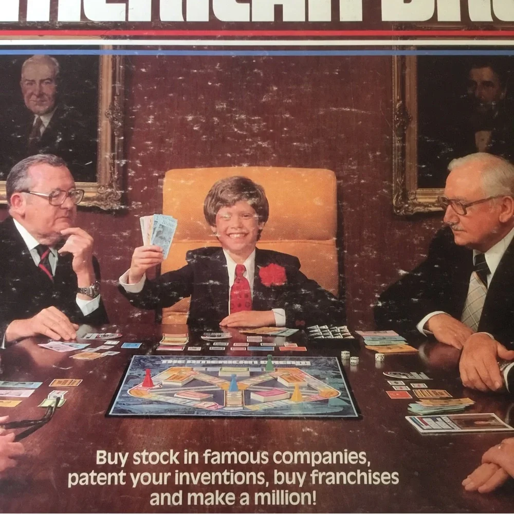 1979  Milton Bradley The American Dream Game Complete MB # 4922